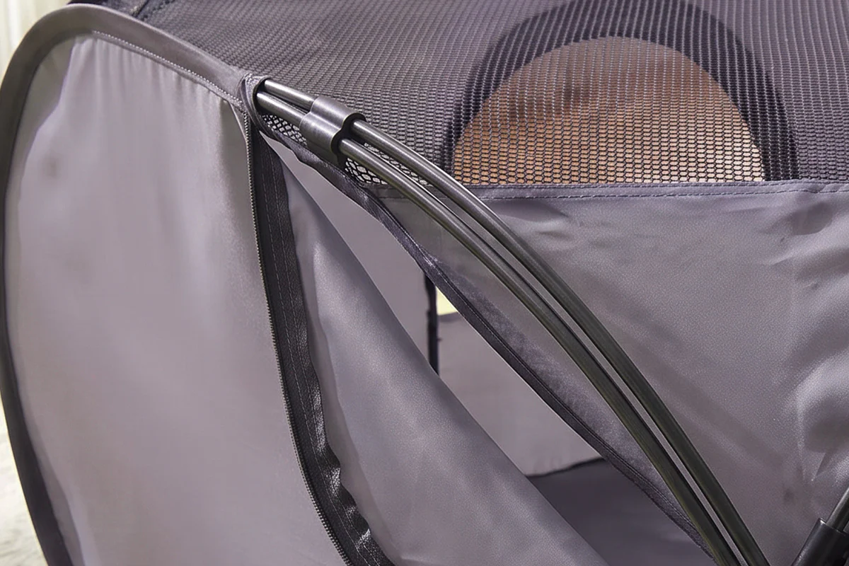 3-in-1 Foldable Pet Playpen with Tunnel