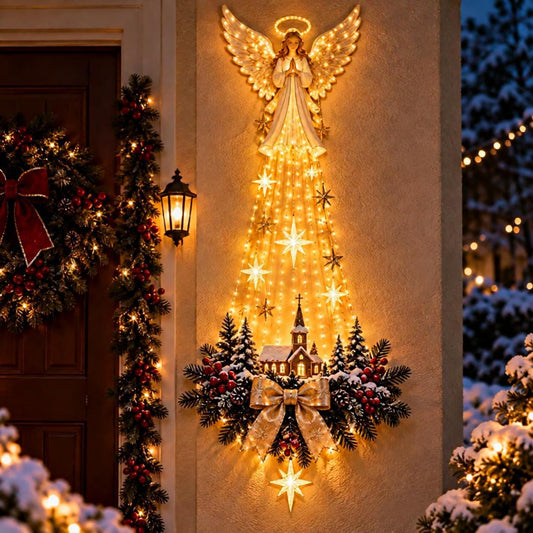 ✨Last Day 50% OFF✨✝️ Bethlehem Star™ – Lighted Nativity Wall Decor
